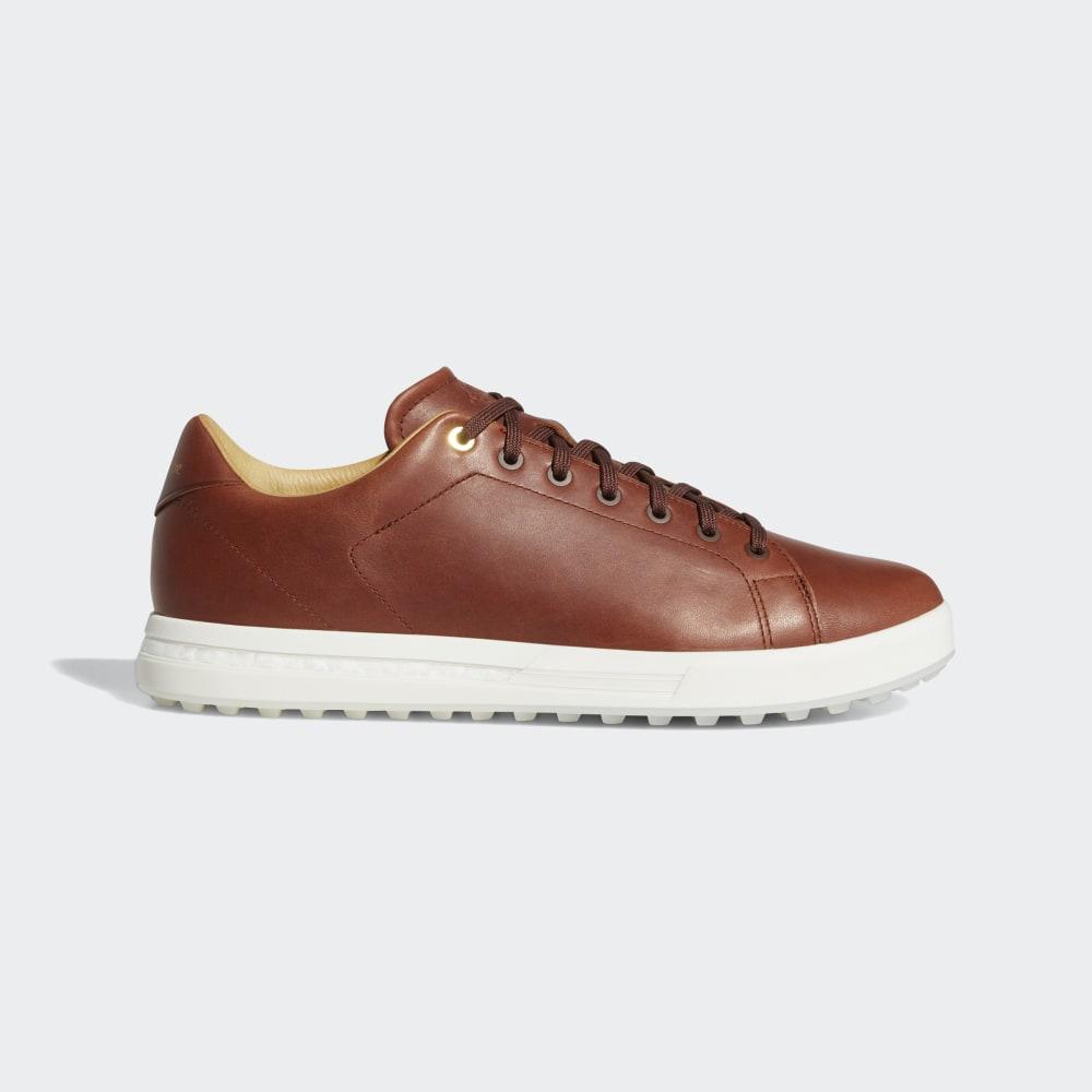 Adidas Adipure SP 2.0 Hrvatska - Muške Cipele Za Golf - Smeđe/Bijele/Zlatne Metalne (BPIMCS589)